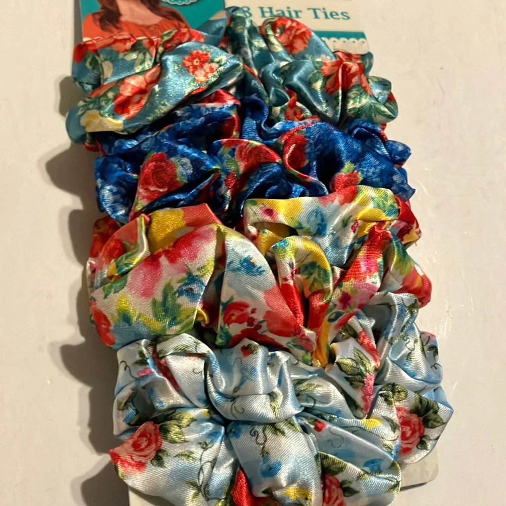 The Pioneer Woman‎ Vibrant Floral Hair Ties